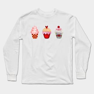 Cupcakes Long Sleeve T-Shirt